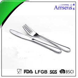 廠家直銷 便攜式西餐三件套叉套裝，優質出口埃及日用百貨