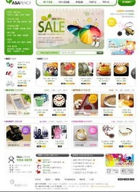 韓國風(fēng)格日用百貨促銷網(wǎng)頁設(shè)計模版及銷售策略解析